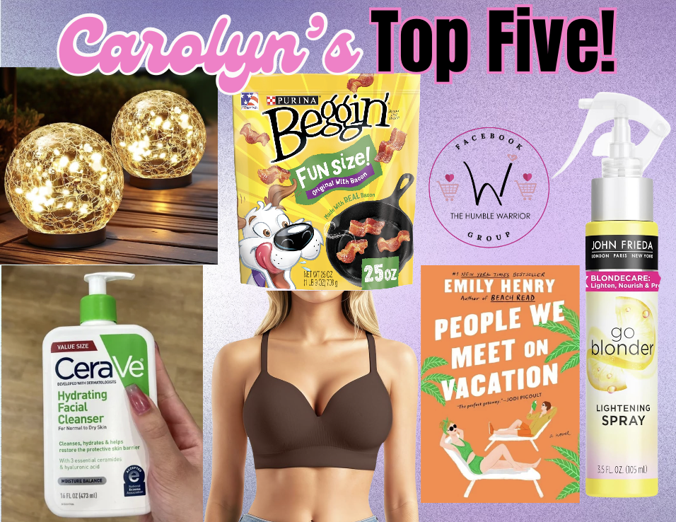 Carolyn’s Top Five!